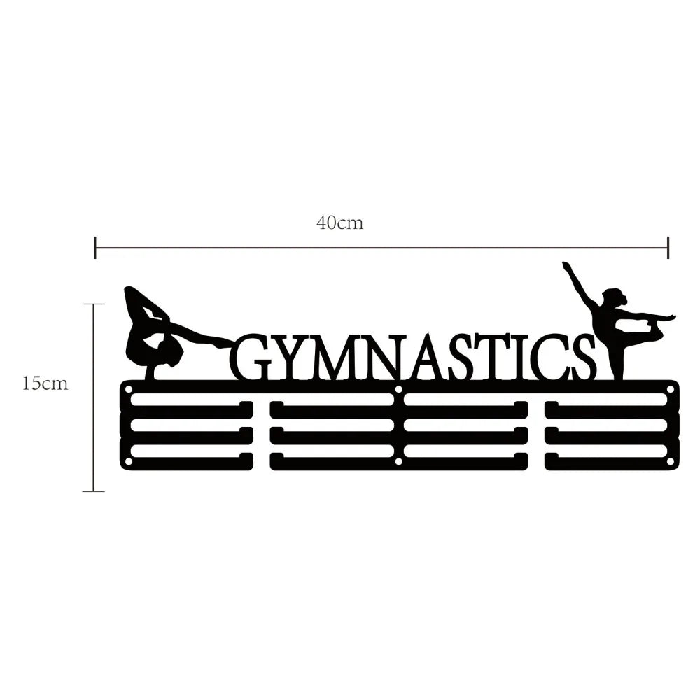 Gymnastics Medal Display Hanger 5 Artistic Figure Gymnastics