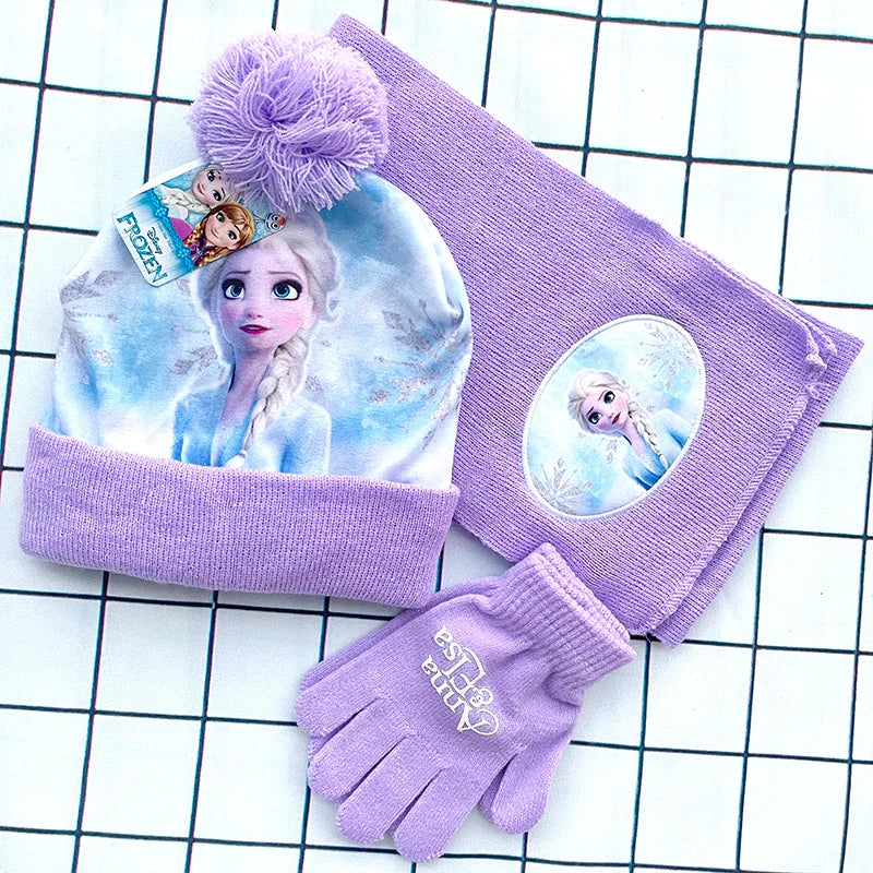 Children's Hat New Fall Winter ELSA Cartoon Hat