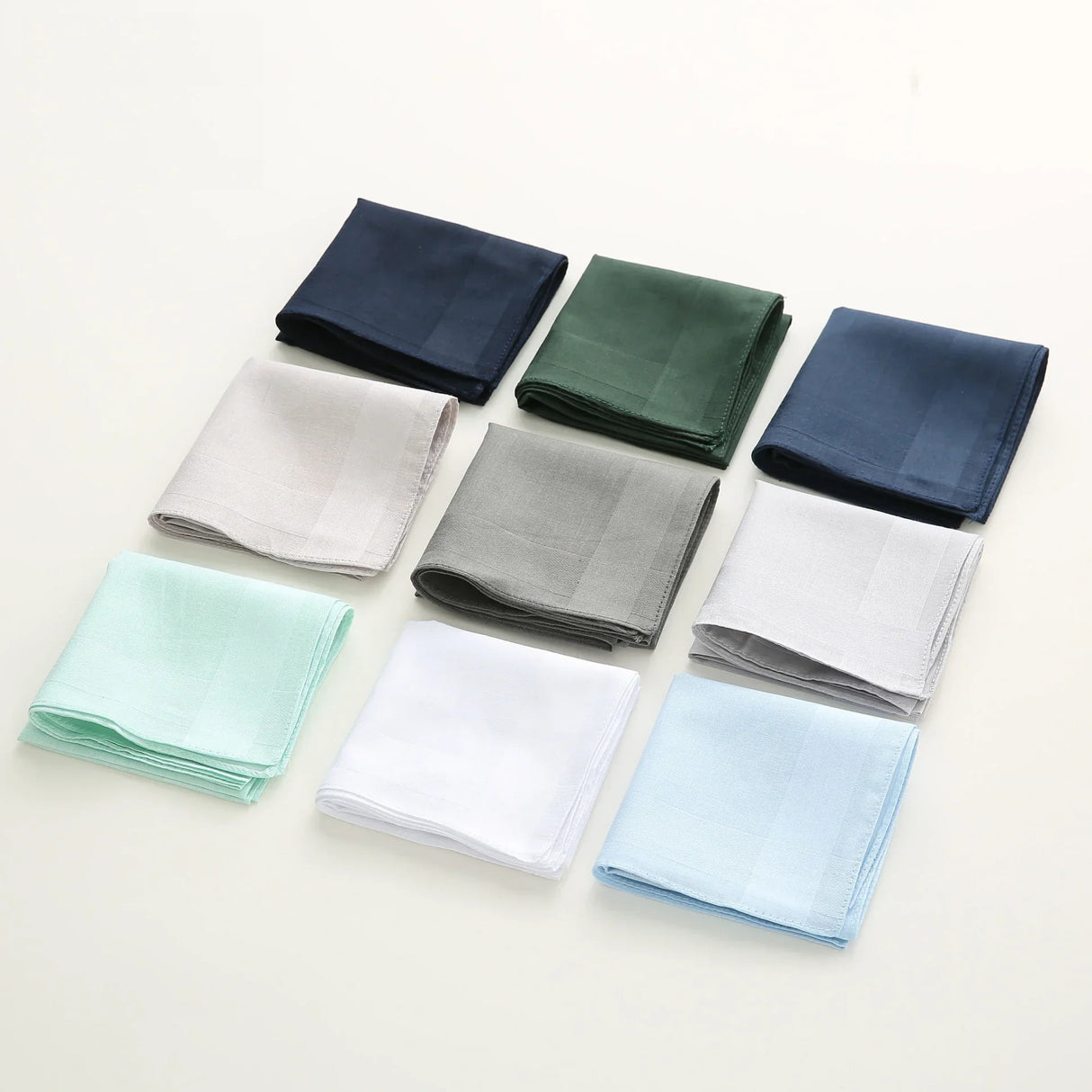 Cotton high-end solid color Handkerchief Park Mountain Road