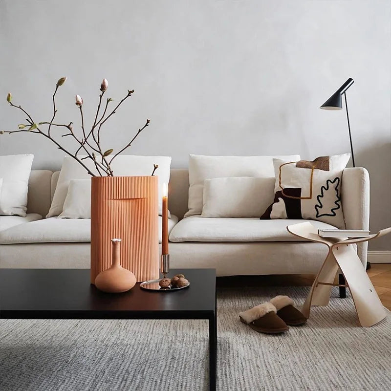 Creative Wood Butterfly Stool Solid Wood Foot Stool