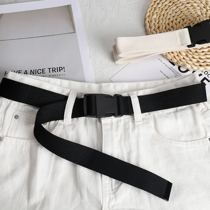 Hundreds of canvas leisure belt men and women