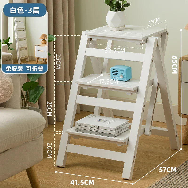 Platforms Telescoping Step Stools Foldable Attic Bar Portable