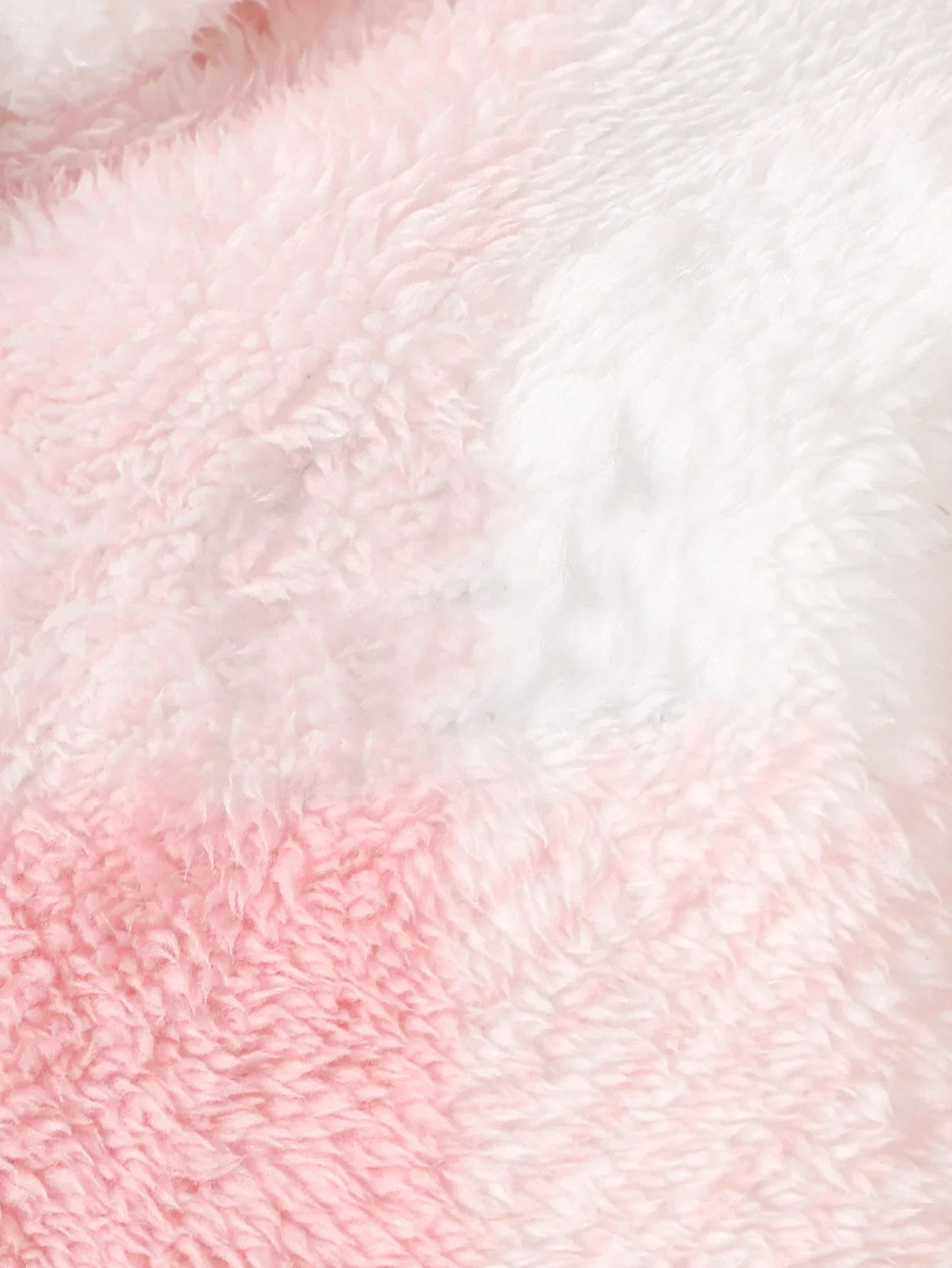 Little Girl Long Sleeved Hooded Sweater Cute Pink