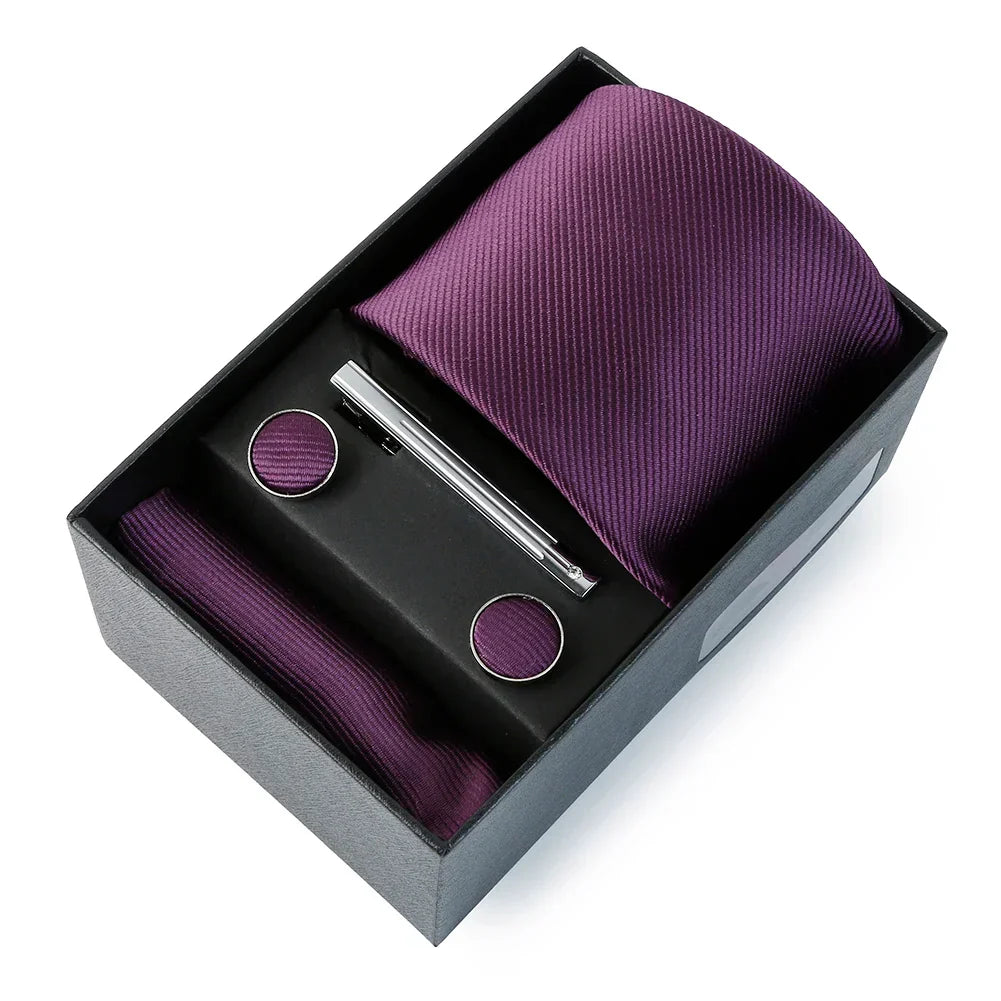Ties Set For Men 2022 With Cufflinks Tie