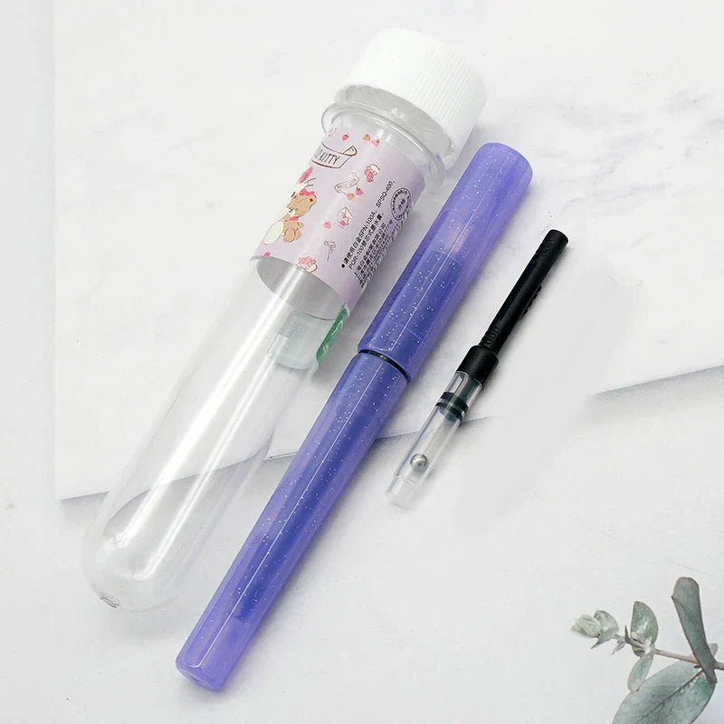 Japanese Plantinum small meteor pen student lovely girl