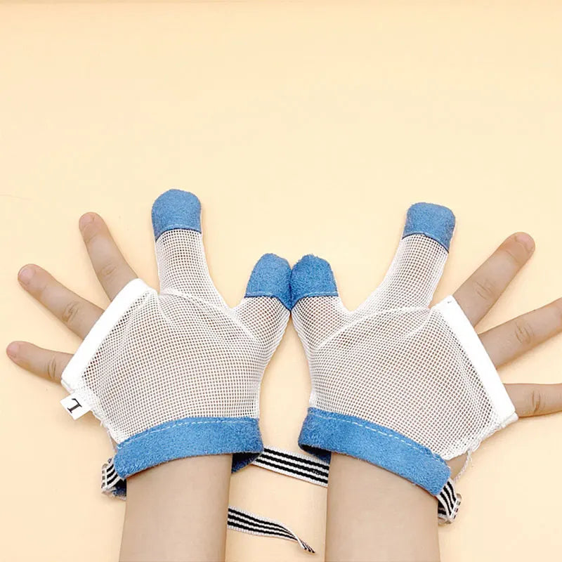 Newest Baby Prevent Bite Fingers Nails Glove Children