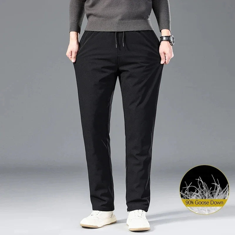 Winter Warm Men Down Pants goose Down Outdoor