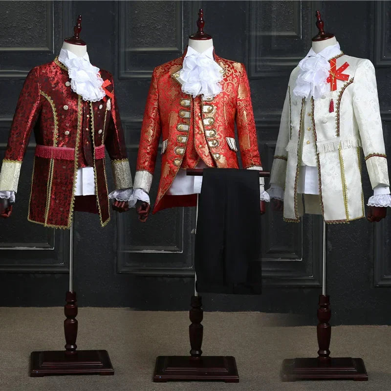 European style palace uniform princes mens clothing South