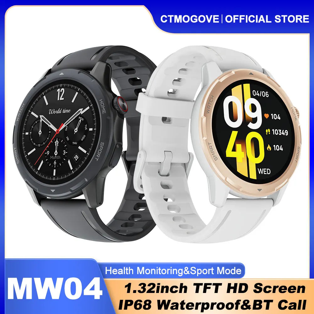 New MW04 fashion smart watch screen 360*360 resolution