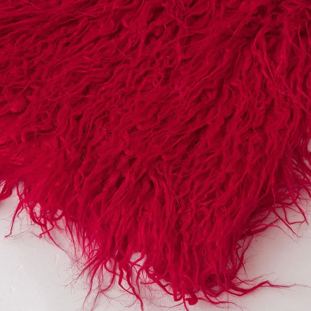 Imitation Cashmere Plush Fabric Doll Toys Fabric Grament