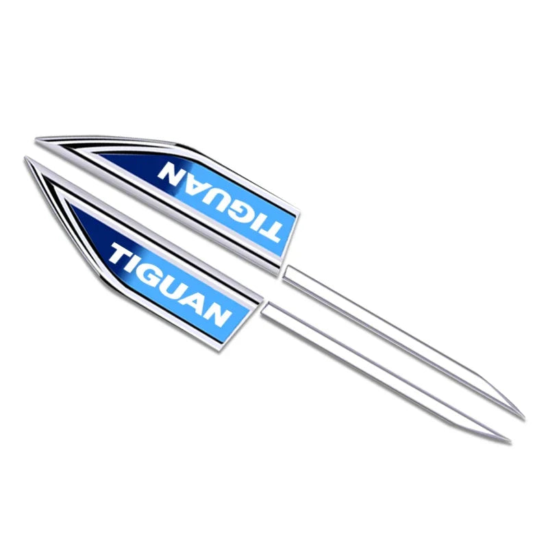 2pcs car accessory Side Doors Blade car stickers