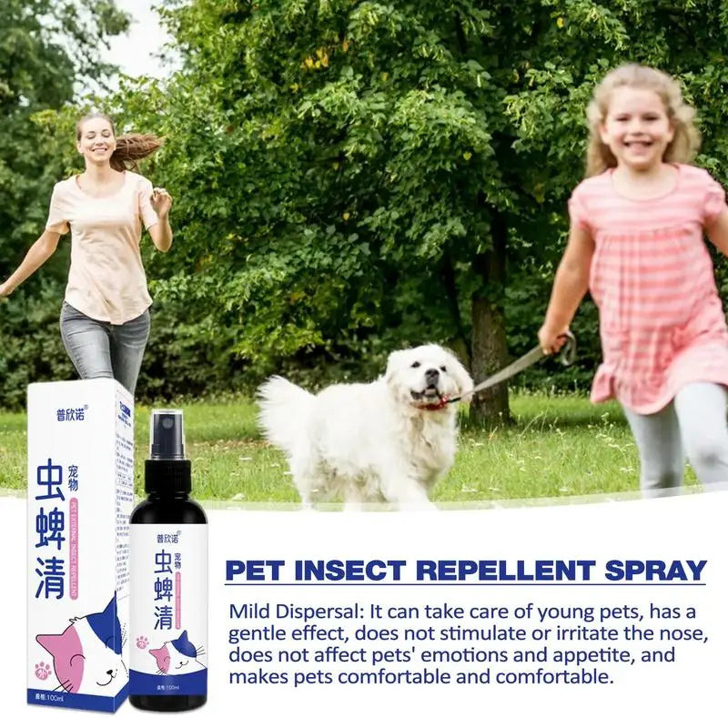 Fleas And Tick Dog Spray 100ml Dog Fleas