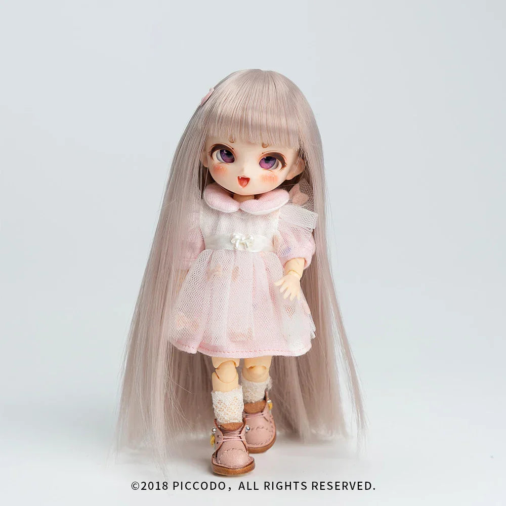 Ob11 Doll Wigs Soft Cute Braid Hair Bangs