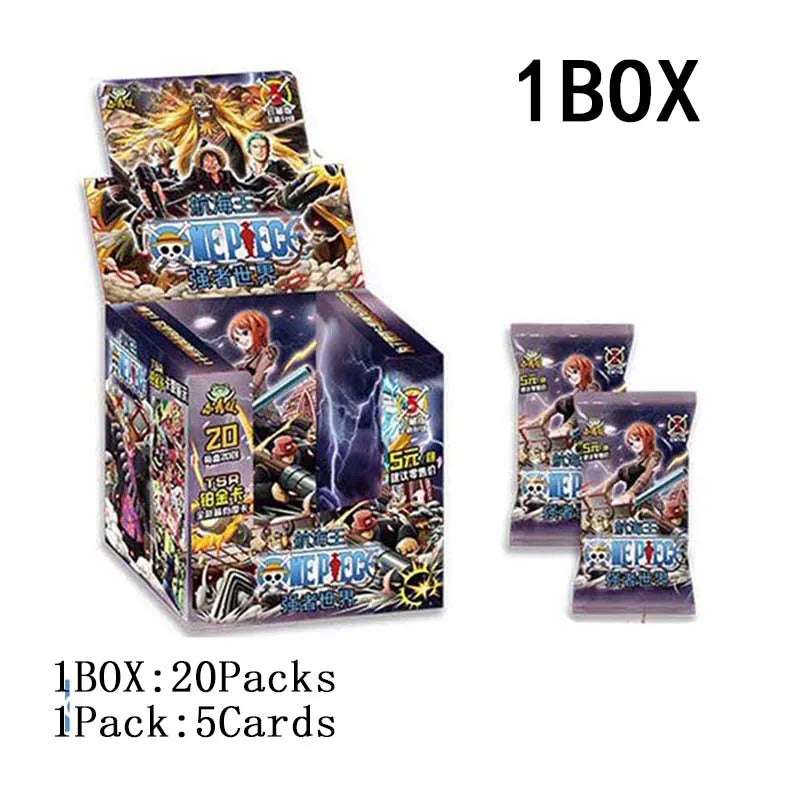 One Piece Collection Cards Box Booster Pack Anime