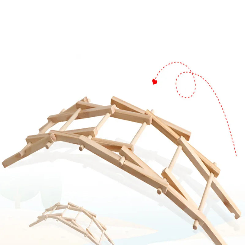 Children's Fun Educational Toys Diy Beiley Bridge Technology