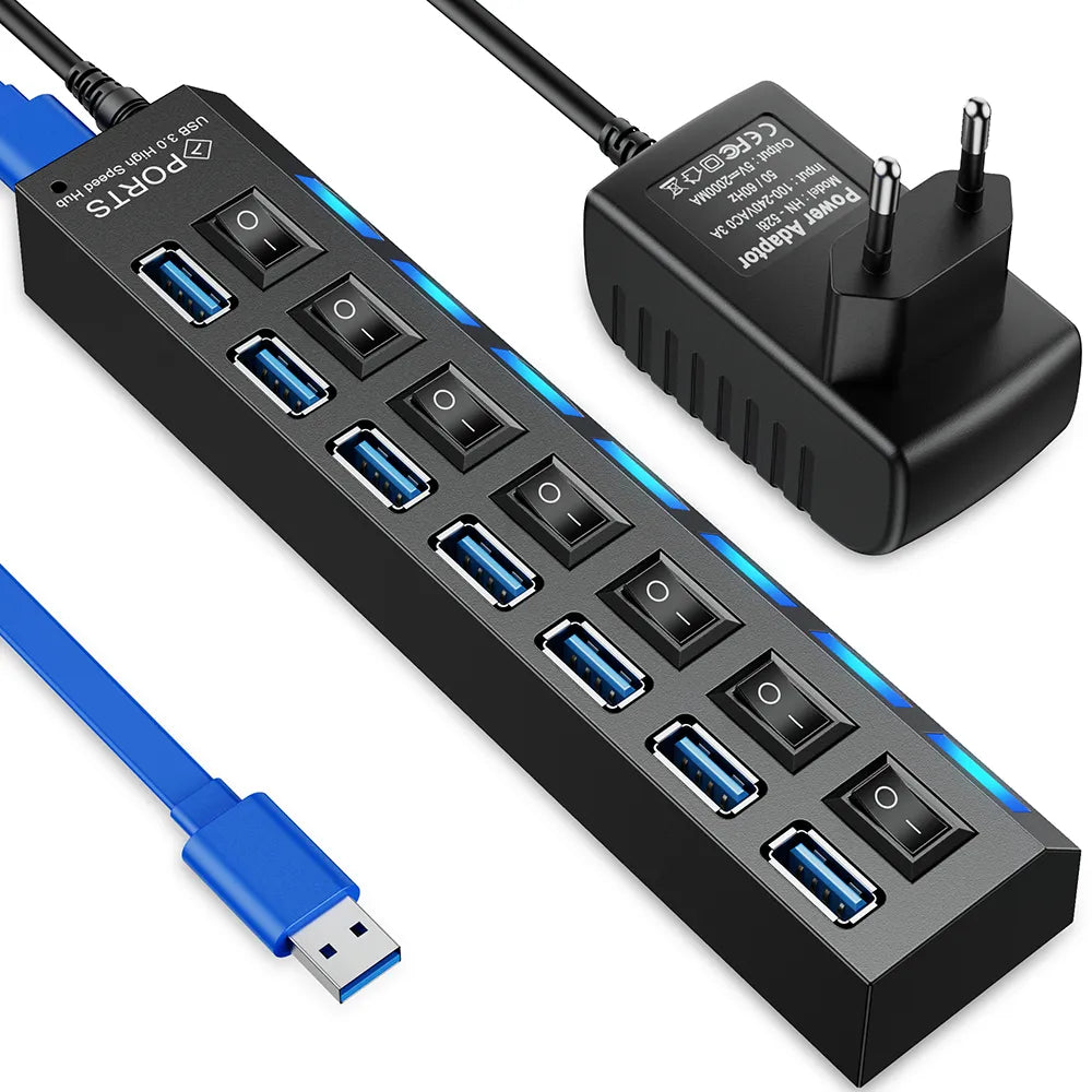 USB Hub 3.0 USB 3 0 Hub Multi