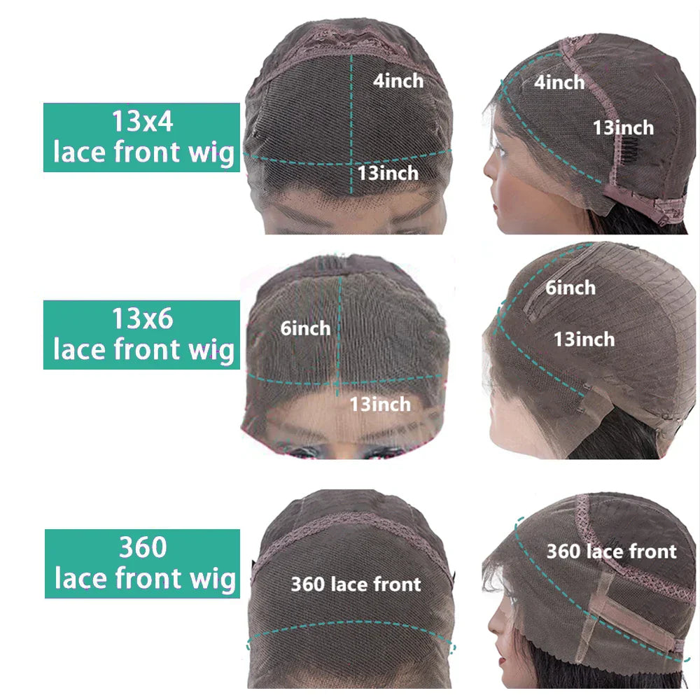 200 Density HD 13X6 Transparent Deep Water Wave