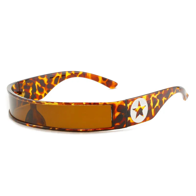 One Piece Y2K Sunglasses Vintage Star Pentagram Shape