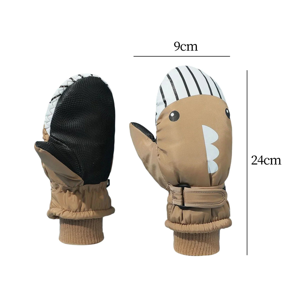 Kids Ski Gloves Cartoon Children Winter Outdoor Sport