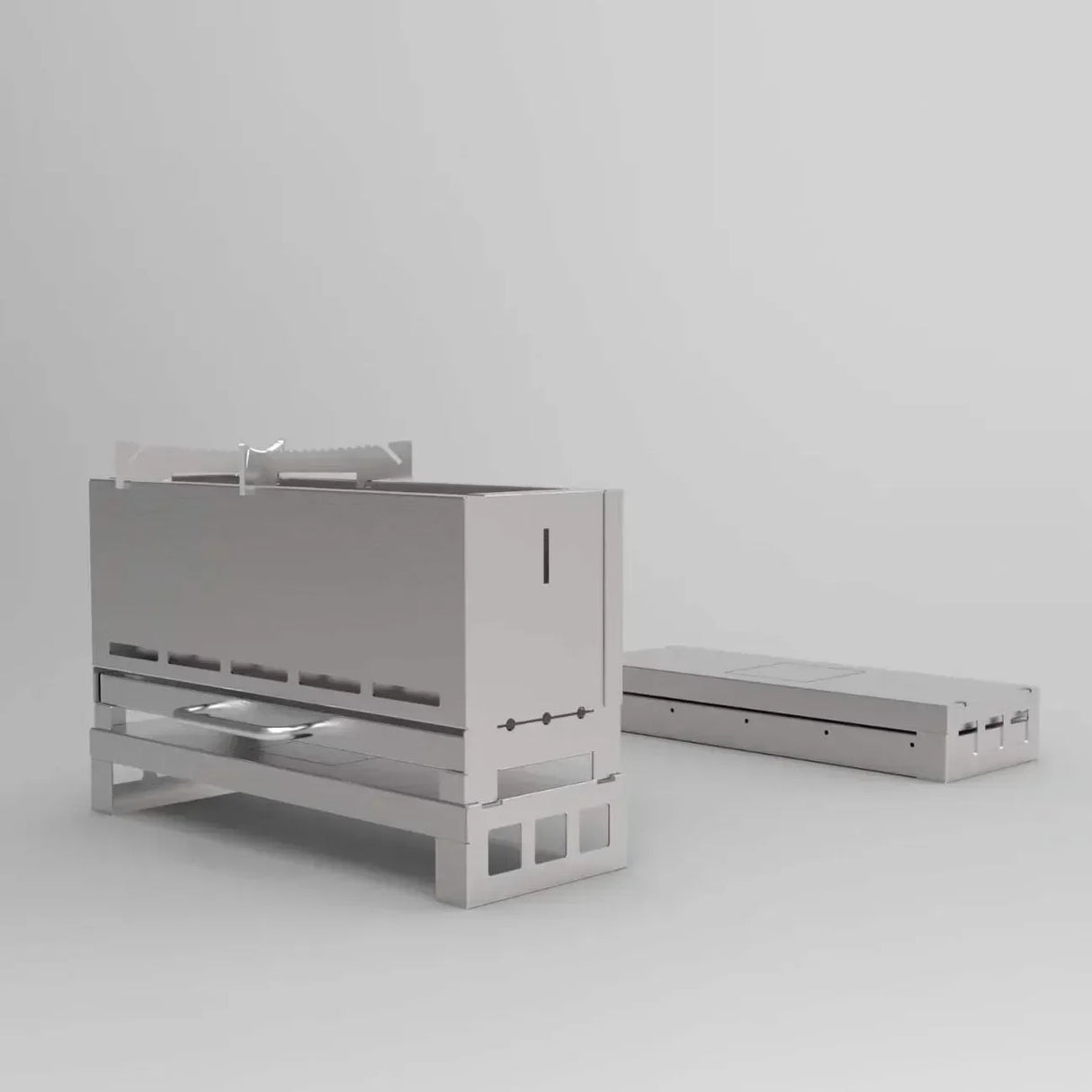 Folding Camping Brazier Portable Stove Bonfire Furnace Campfire