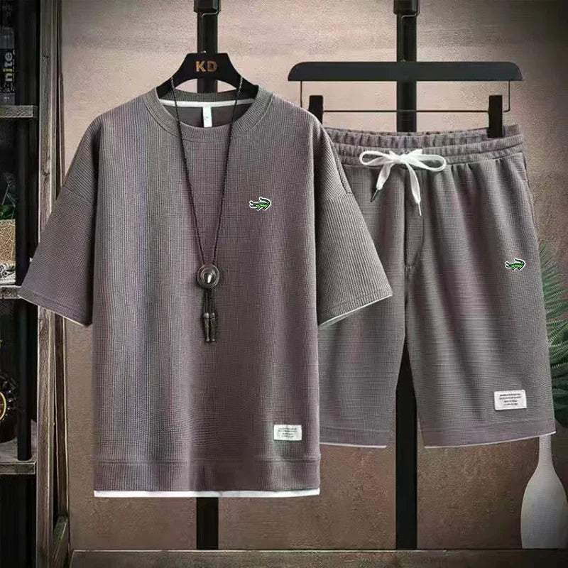 Quick Dry Men's Sports Suit Summer New Men's