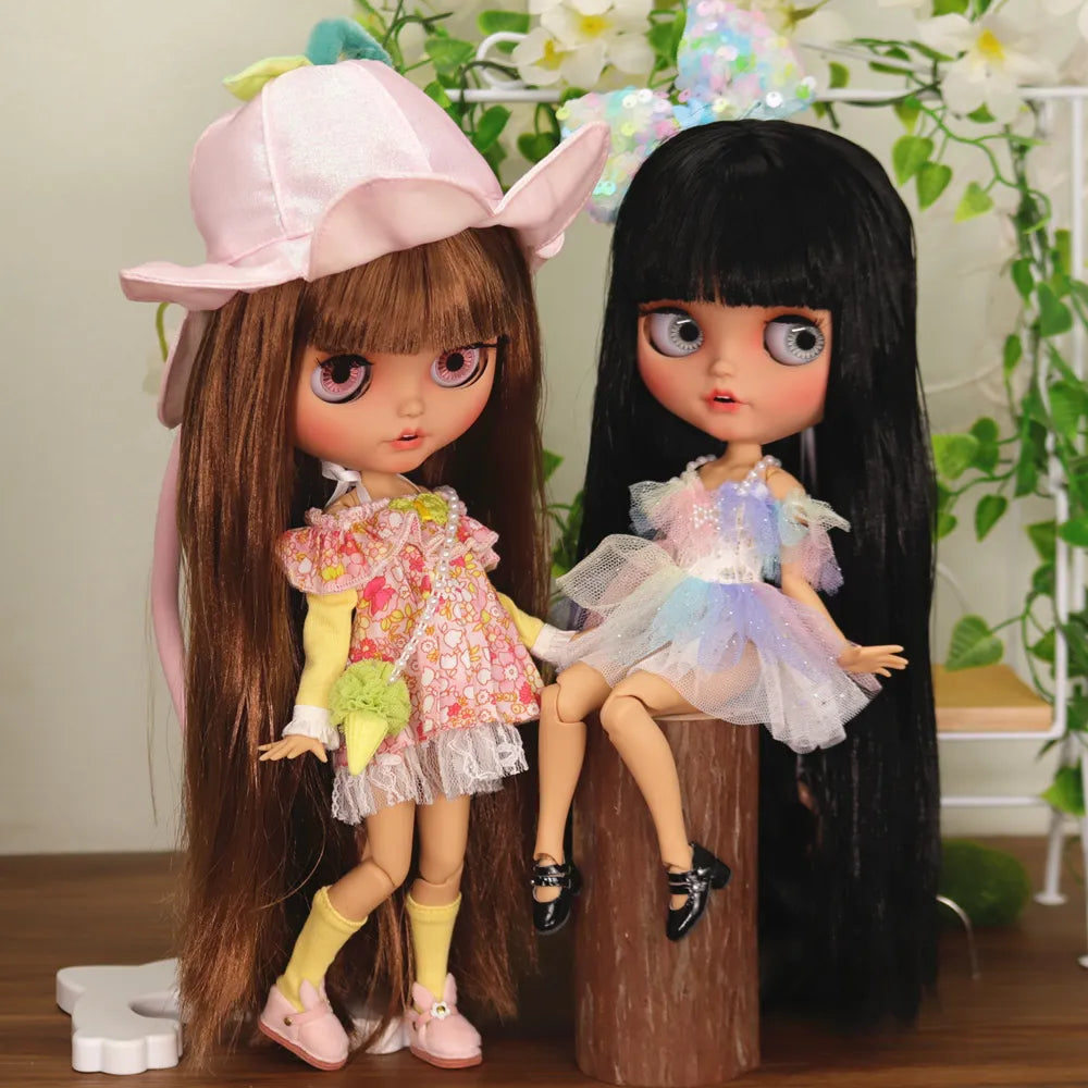 ICY DBS Blyth Doll Pouting Mouth Tan Skin