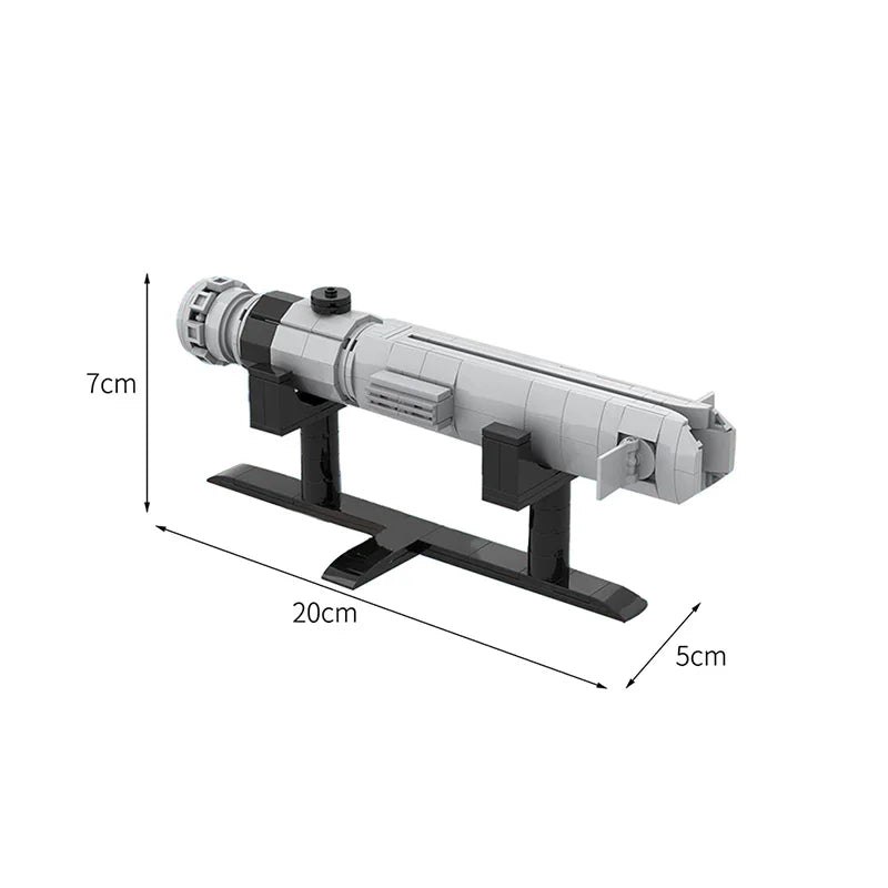 BuildMoc Darksaber Lightsabers Sword Building Blocks Set Dueling