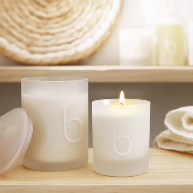 DIY Candle Jar Container Tumbler Holder Candlestick Frosted
