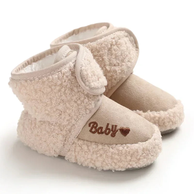Warm Infant Toddler Crib Snow Boots Soft Comfortable