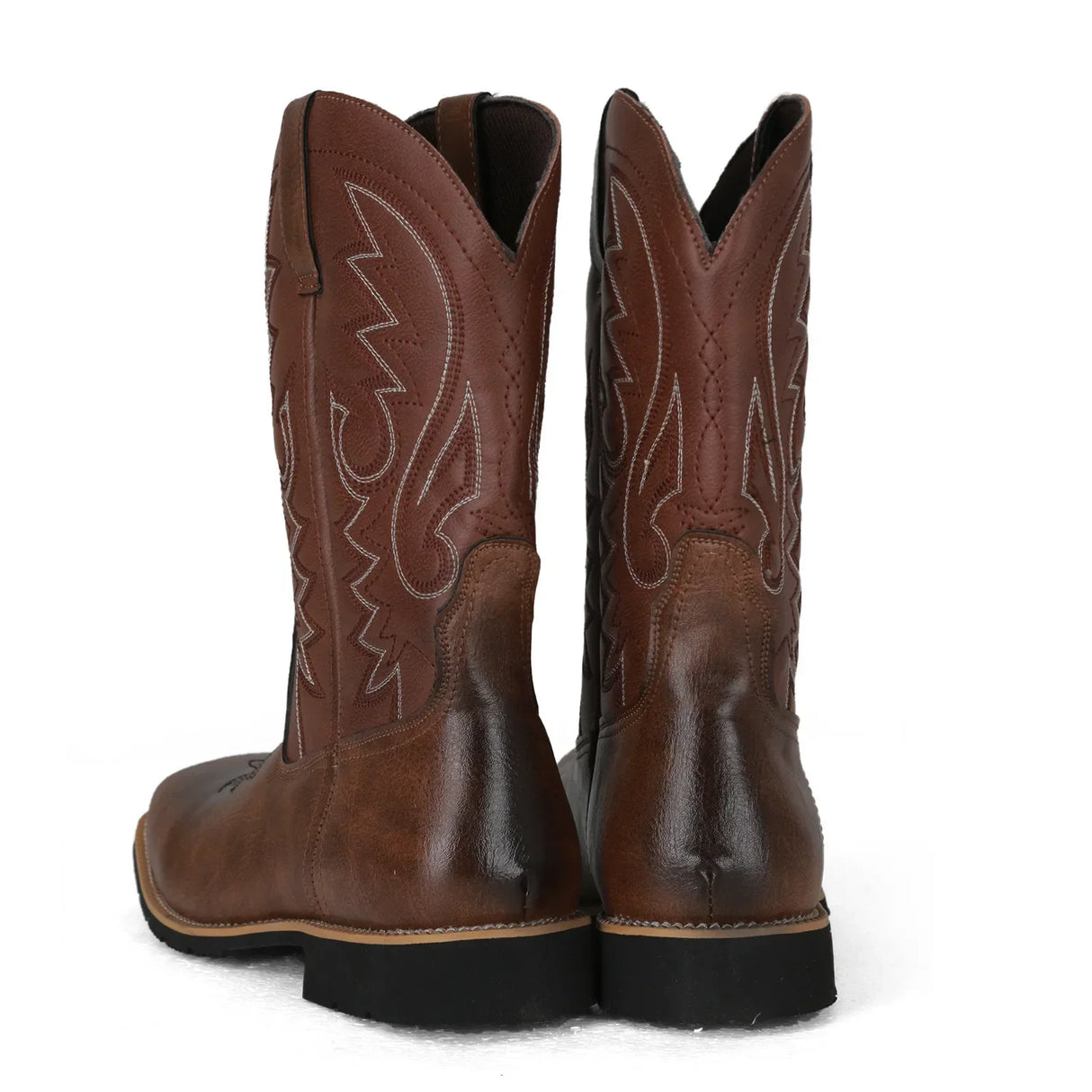 Handmade Men Cowboy Boots Embroidery Western Boots Pointedtoe