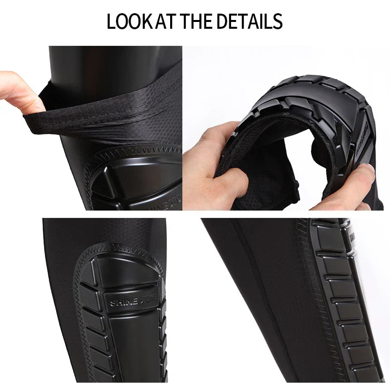 Sports Football Shin Guards Compression soccer Sleeves Honeycomb