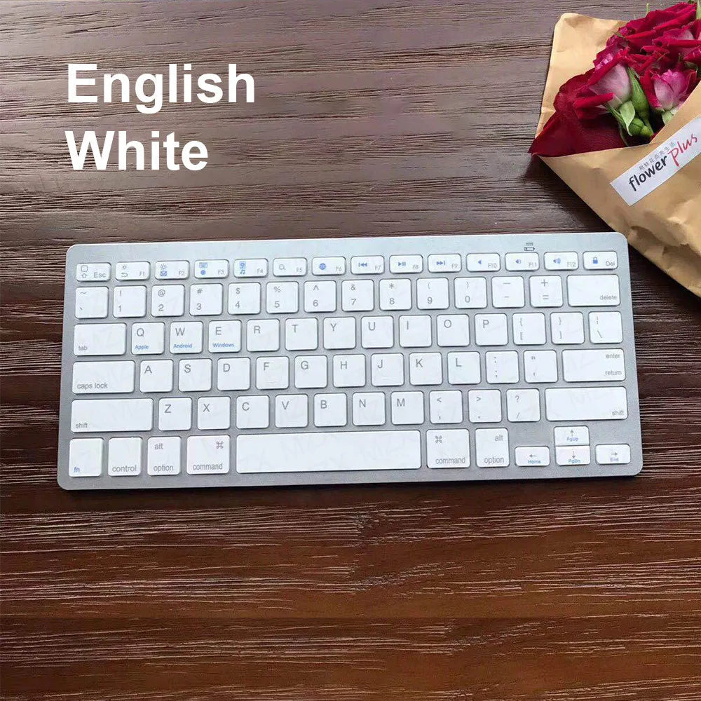 Mini Wireless Keyboard Portable Bluetooths PC Tablet Smart