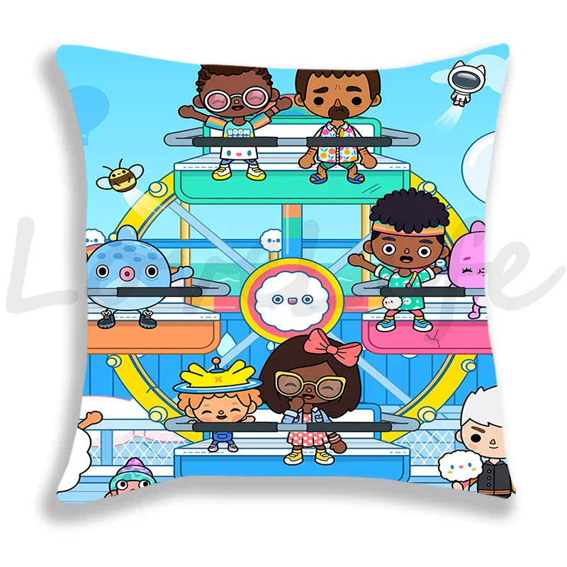 Toca Life World Pillow Case Home Decorative Toca