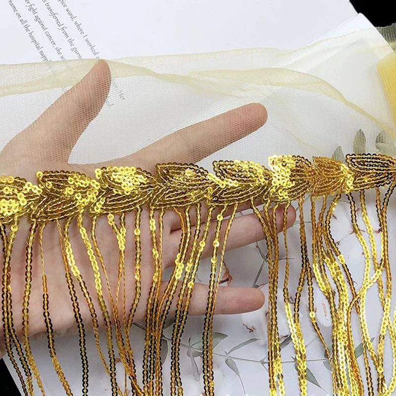 2Yards 30cm DIY Wedding Party Dress Fabric Trims