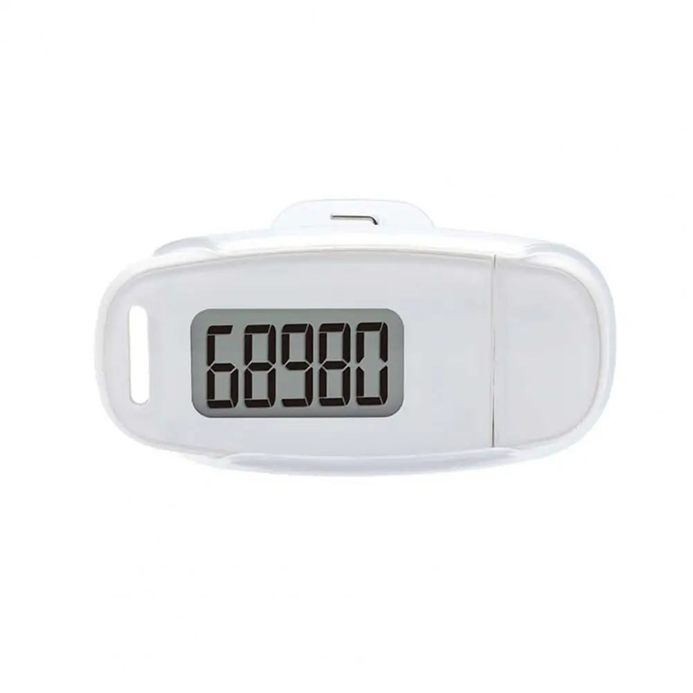 Mini Step Counter Compact Pedometer Compact Rechargeable 3d