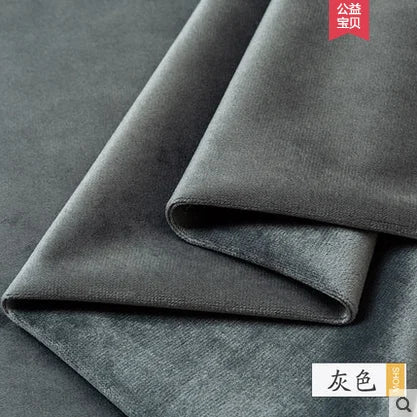 50x155cm Velvet Fabric Thicken Flannel Plush Sofa Fabric