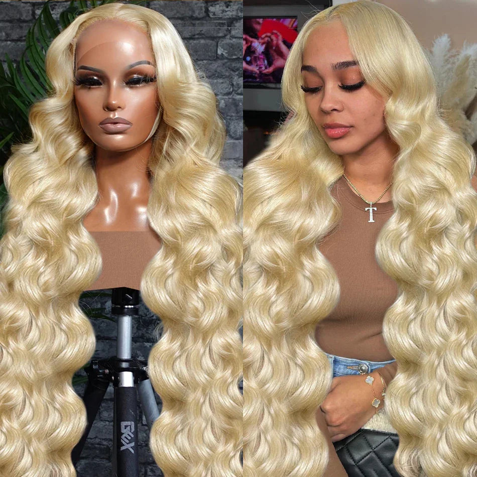 13x4 Body Wave 613 Honey Blonde Lace Front
