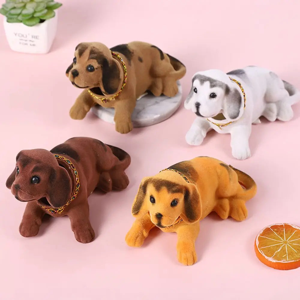 Car Ornaments Shaking Head Dog Doll Car Dashboard