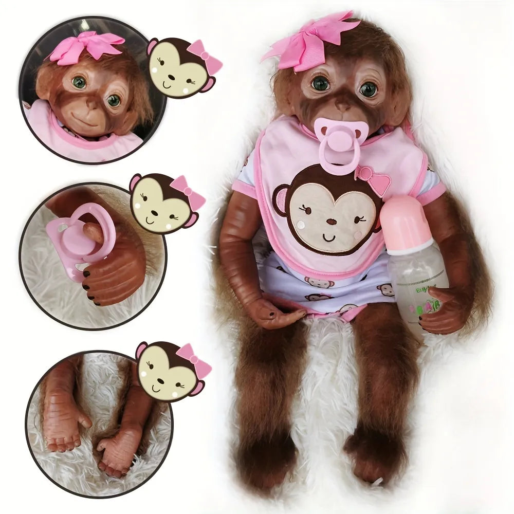 OtardDolls 20" Monkey Reborn Dolls Handmade Cute Reborn