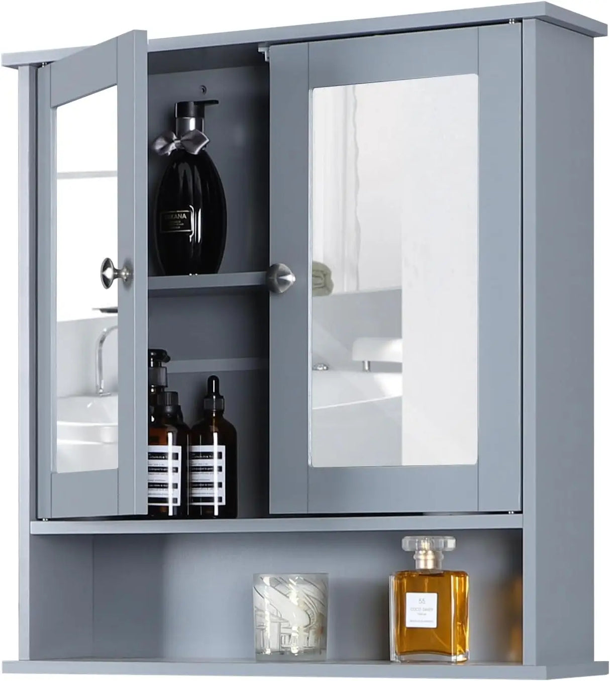 MAISON ARTS Bathroom Medicine Cabinet with Mirror and