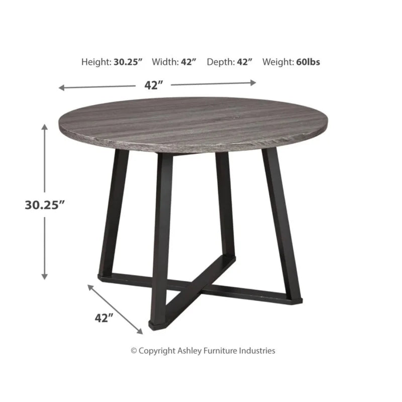 Signature Design by Ashley Centiar Mid Century Round