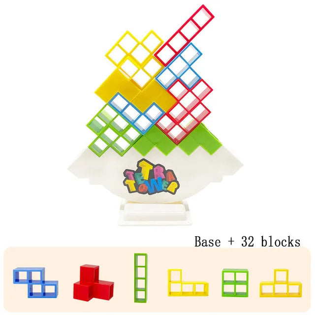 Tetra Tower Game Stacking Blocks Stack Building Blocks