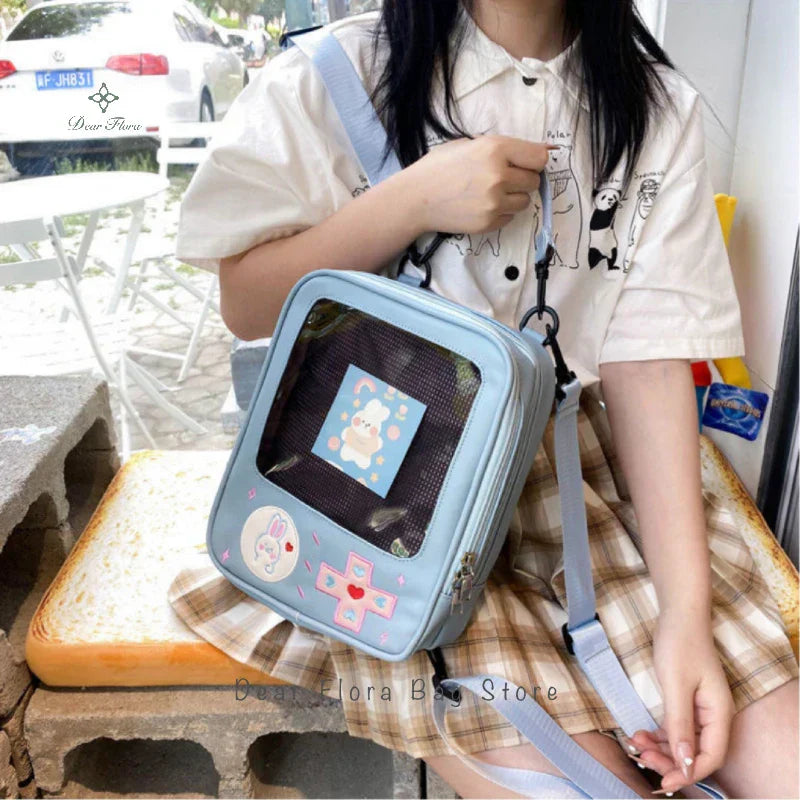 Y2K Cute Clear ItaBag Women's Lolita Backpack Kawaii