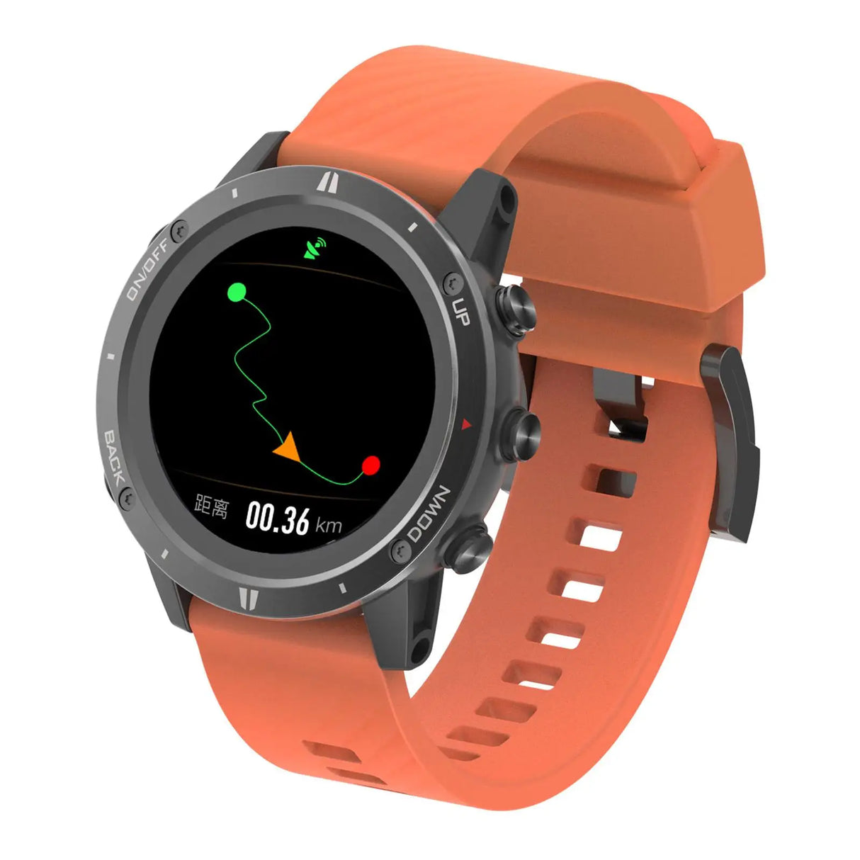 1.28 Inch Outdoor GPS Sports Watch Waterproof Fitness