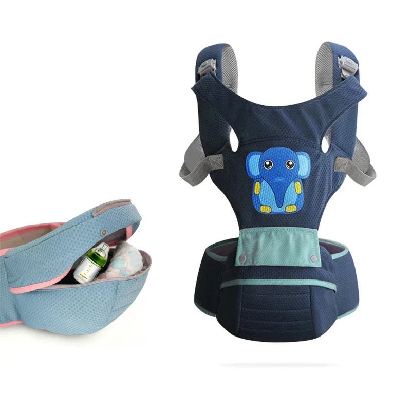 Breathable Ergonomic Baby Carrier Backpack Portable Infant Baby