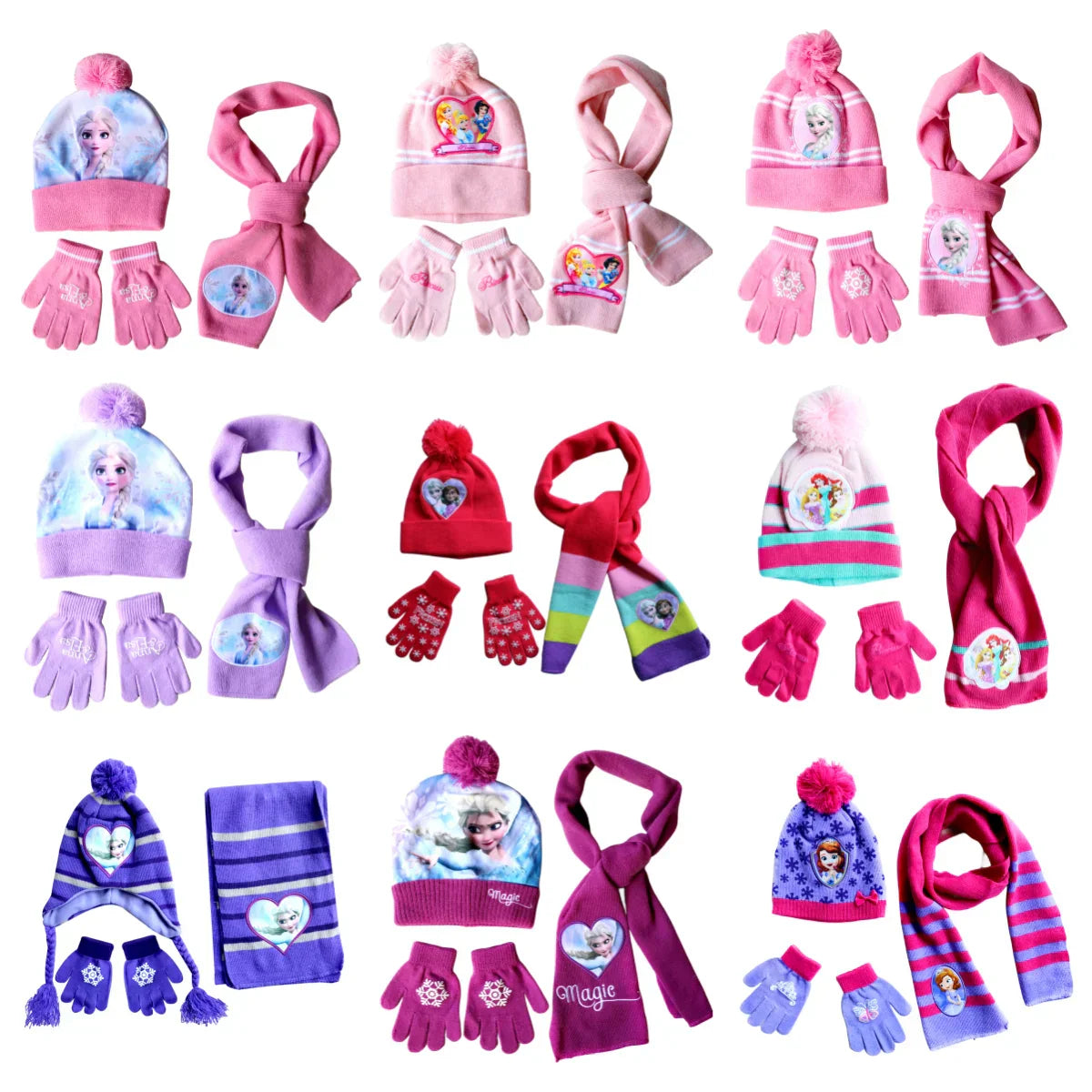 New Autumn Winter Children Hat Elsa Classics Disney