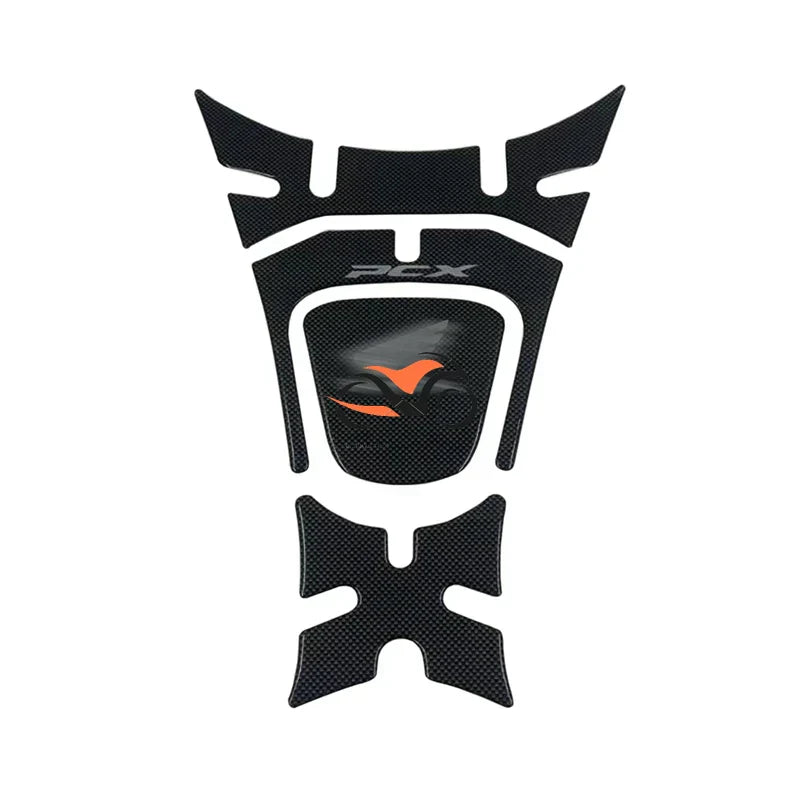 5D Carbon Fiber Motorcycle Stickers Tank Pad Protector