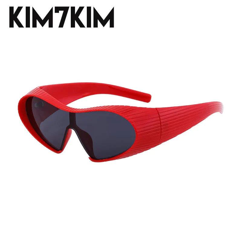 Steampunk Cat Eye Sunglasses Women 2024 New Fashion Oversized Punk Sun Glasses For Ladies Retro 2000‘s Goggle Y2k Accessories