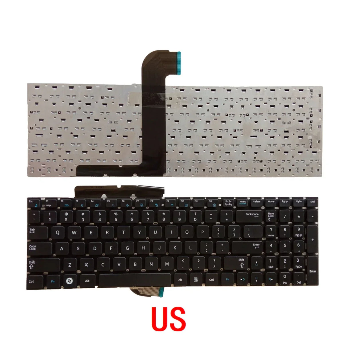 New US Russian Laptop Keyboard For Samsung SF510