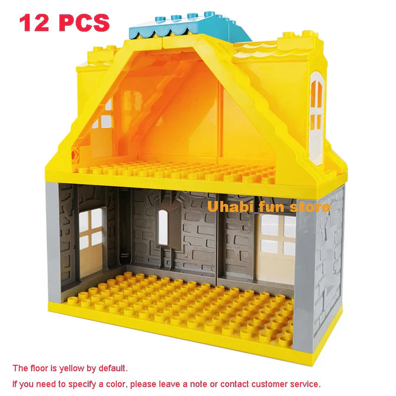 Bulk Big Particle Building Block Accessories Animal House